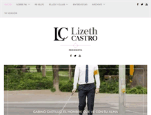 Tablet Screenshot of lizethcastro.tv